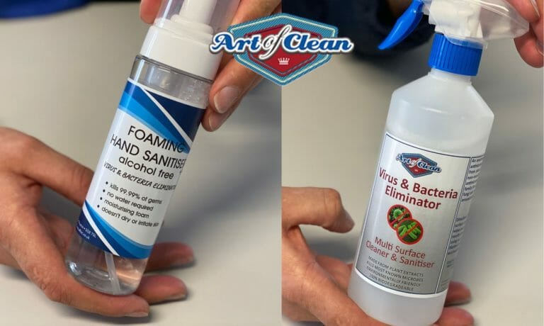 Virus and bacteria eliminator Art of Clean