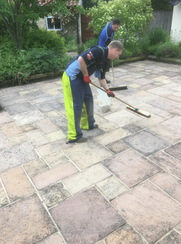 patio cleaning Cambridge