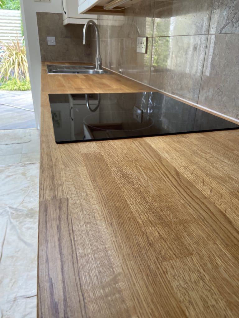 Kitchen work top restoration Cambridge